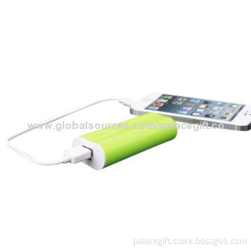 Power Bank, USB Power, Lithium Battery, 5,600mAh, DC 5V-1A, CE Certification